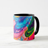 Künstlerisches Design Tasse (VorderseiteRechts)