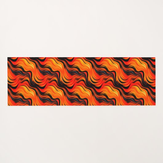 Künstlerisches Design Yogamatte (Rückseite (Horizontal))