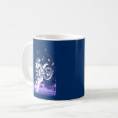 Künstlerisches Dirt Bike Kaffeetasse (Vorderseite Links)