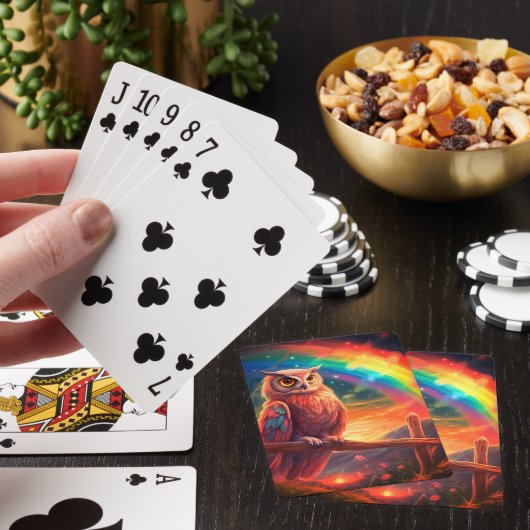 Künstlerisches Ei Spielkarten (In Situ)