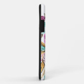 Künstlerisches elegantes rosa Aquamarines Aquarell Case-Mate iPhone Hülle (Hinten/Rechts)