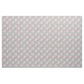 Künstlerisches elegantes rosa Aquamarines Blumenmu Stoff (Fat Quarter (45,7 x 55,9 cm))