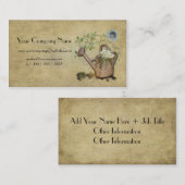 Künstlerisches, elegantes Wasser kann im Garten Visitenkarte (Vorne/Hinten)