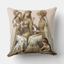künstlerisches Ethnic Design Pillow