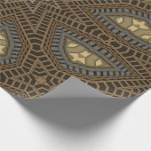 Künstlerisches ethnisches Muster Geschenkpapier (Ecke)