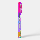 Künstlerisches farbenfrohes Musterdesign Case-Mate iPhone Hülle (Rückseite / Rechts)