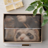 Künstlerisches Frettchen Seidenpapier (Geschenk)