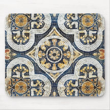 Künstlerisches geometrisches Blumenmuster