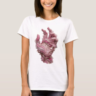 Künstlerisches Gold ABSTRACTE KUNST Künstlerisches T-Shirt