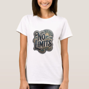 Künstlerisches Gold NO LIMITS T-Shirt