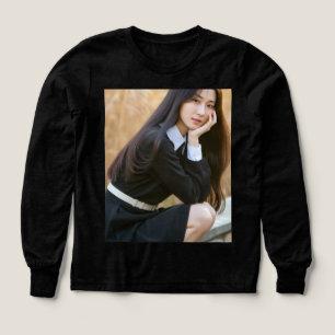 Künstlerisches Grafik-T-Shirt für Frauen -