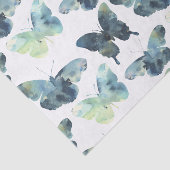 Künstlerisches grün-blaues seidenpapier (Ausschnitt)