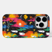Künstlerisches Halloween - Gespenster der Vergange Case-Mate iPhone Hülle (Rückseite (Horizontal))
