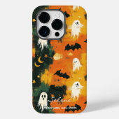 Künstlerisches Halloween - Gespenster und Flederma Case-Mate iPhone Hülle (Rückseite)