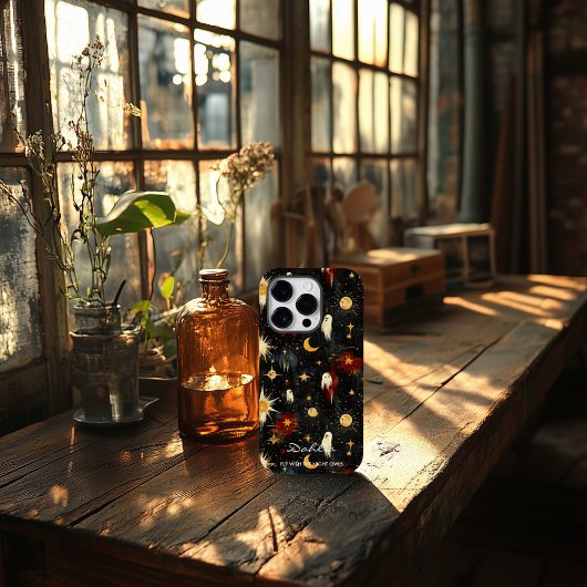 Künstlerisches Halloween - Gespenster und Himmelsd Case-Mate iPhone Hülle