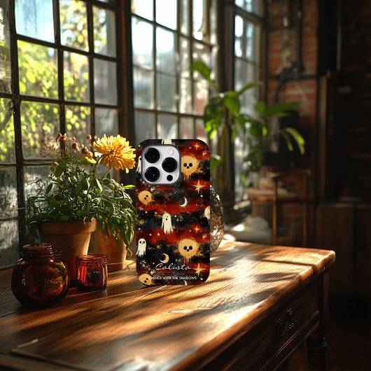 Künstlerisches Halloween - Whimsikische Geister un Case-Mate iPhone Hülle