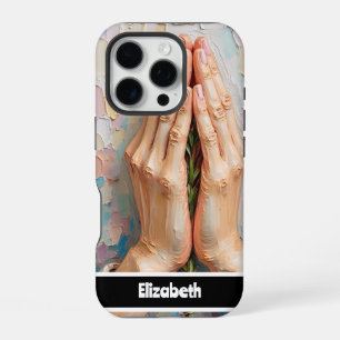 Künstlerisches Handdesign iPhone 16 Pro Hülle