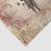 Künstlerisches handgezeichnetes rustikales Hinterg Seidenpapier (Ausschnitt)