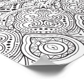 Künstlerisches Inspiriertes Design 2 Poster (Ecke)