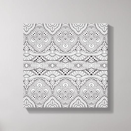 Künstlerisches Inspiriertes Design 6 Leinwanddruck (Vorderseite)