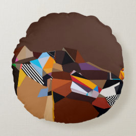 Künstlerisches Kissen Einzigartiges Design Kissen 