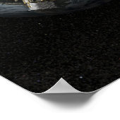 Künstlerisches Konzept des Lunar-Aufklärungsorbis  Poster (Ecke)