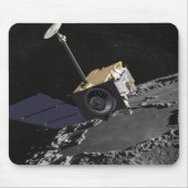 Künstlerisches Konzept des Lunar Reconnaissance Or Mousepad (Vorne)