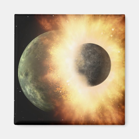 Künstlerisches Konzept eines himmlischen Körpers Magnet (Vorne)