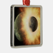 Künstlerisches Konzept eines himmlischen Körpers Ornament Aus Metall (Rechts)