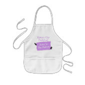 Künstlerisches Kunstgewerbe in der Vorschule Kinderschürze (Vorne)