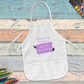 Künstlerisches Kunstgewerbe in der Vorschule Kinderschürze