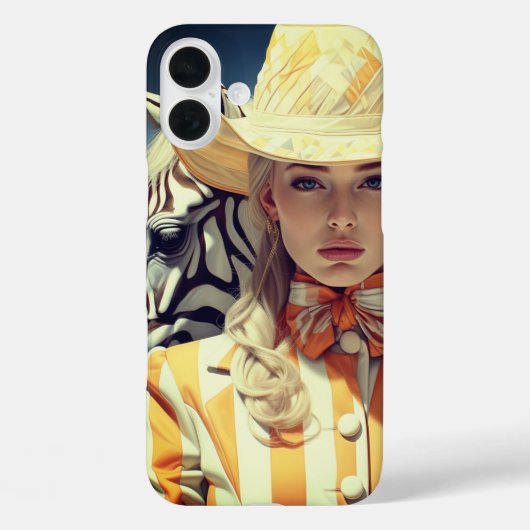 Künstlerisches Lady Phone Case (Rückseite)