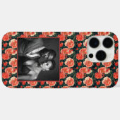 Künstlerisches Lehrer-Dankeschön-Geschenk Rose Flo Case-Mate iPhone Hülle (Rückseite (Horizontal))