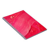 Künstlerisches Make-Up: farbenfrohe Kreativität. Notizblock (Rechte Seite)