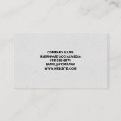 Künstlerisches Modern Zuhause Logo | Innenseite Visitenkarte (Rückseite)