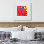 Künstlerisches modernes Design Leinwanddruck (Insitu (Schlafzimmer))