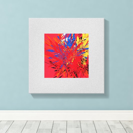 Künstlerisches modernes Design Leinwanddruck (Insitu (Holzboden))