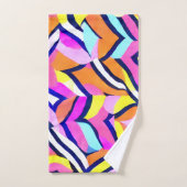 Künstlerisches Muster Badhandtuch Set (Handtuch)