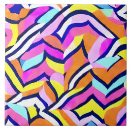 Künstlerisches Muster Fliese