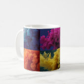 künstlerisches Muster Kaffeetasse (Vorderseite Links)