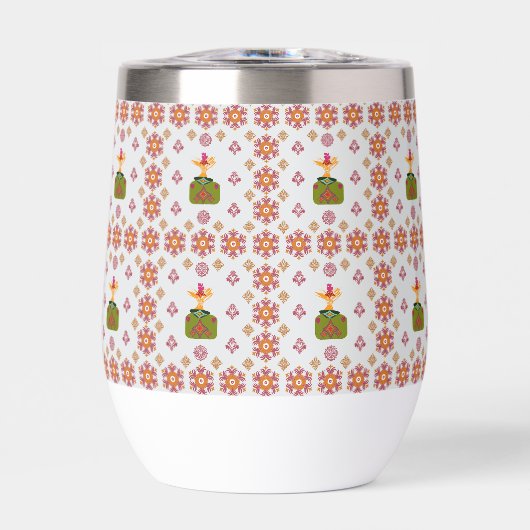 Künstlerisches Muster Kaffeetasse – Stilvolles Küc (Vorderseite)