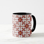 Künstlerisches Muster Kaffeetasse – Stilvolles Küc (VorderseiteRechts)