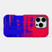 Künstlerisches Musterdesign iPhone Hülle (Rückseite (Horizontal))
