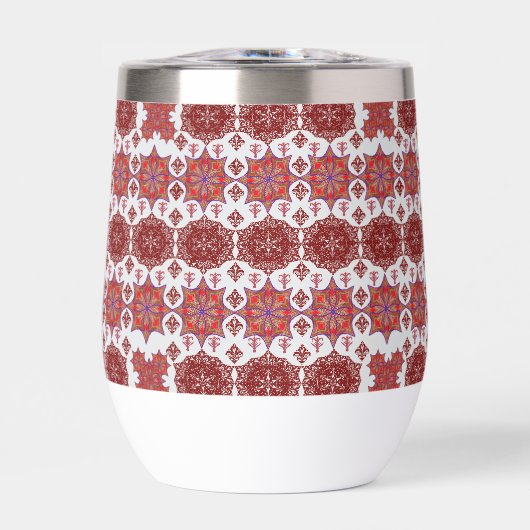 Künstlerisches Musterkaffeetasse – Stylisches Küch (Vorderseite)