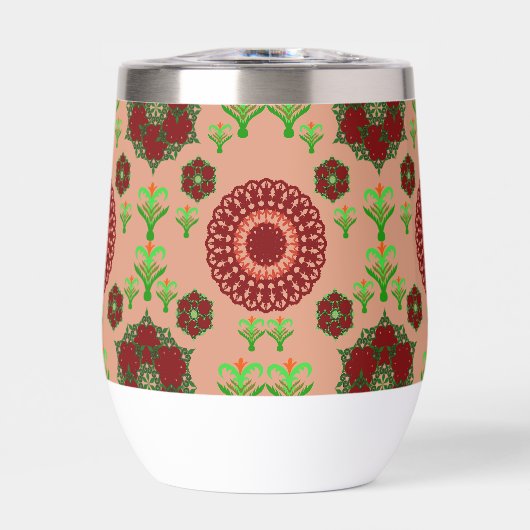 Künstlerisches Musterkaffeetasse – Stylisches Küch (Vorderseite)