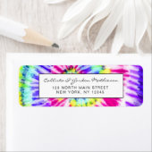 Künstlerisches Neon-Regenbogen-Gefärbte Krawatte W (Insitu)