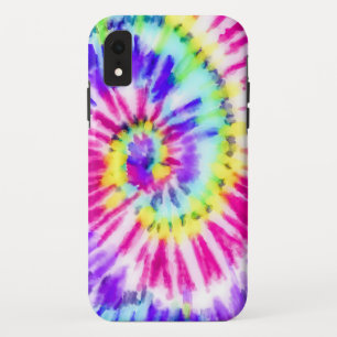 Künstlerisches Neon-Regenbogen-Gefärbte Krawatte W Case-Mate iPhone Hülle