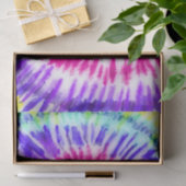 Künstlerisches Neon-Regenbogen-Gefärbte Krawatte W Seidenpapier (Geschenk)