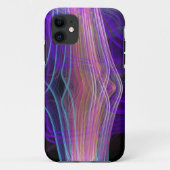 Künstlerisches Neonabstraktes Case-Mate iPhone Hülle (Rückseite)