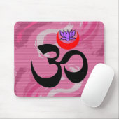 Künstlerisches Om - Yoga Mousepad (Mit Mouse)